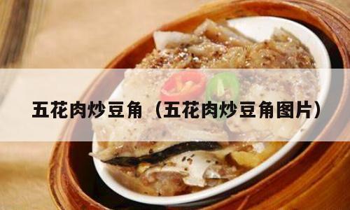 五花肉炒豆角（五花肉炒豆角图片）